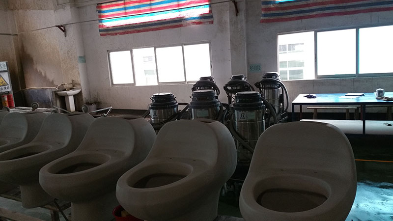 PM3E使用于某卫浴厂家清洁作业